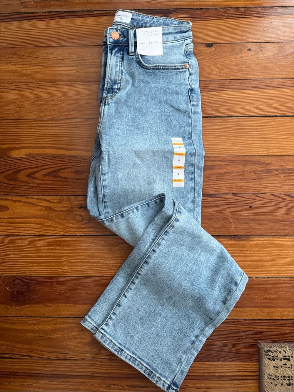 Women’s Lauren Conrad Super High-Rise Straight Jeans